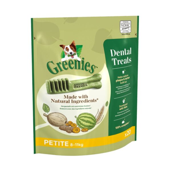 Greenies Original Adult Petite Dog Treats 20 x Dental Chews 340g