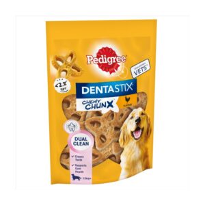 Pedigree Dentastix Chewy Chunx Maxi Adult Dog Treats Chicken 68g