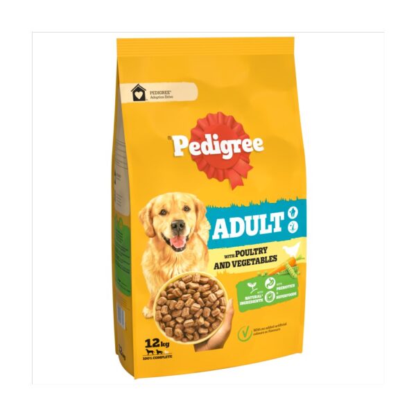 PEDIGREE® COMPLETE™ Adult Dry Dog Food Poultry and Vegetables 12kg