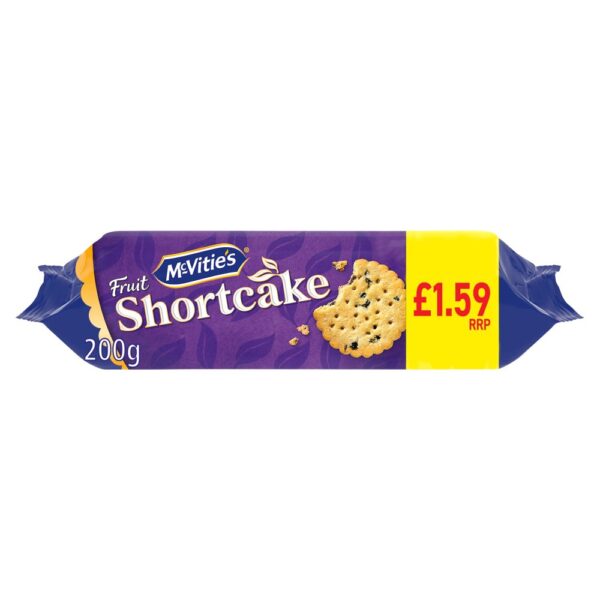 McVitie's Fruit Shortcake Biscuits 250g PMP £1.59