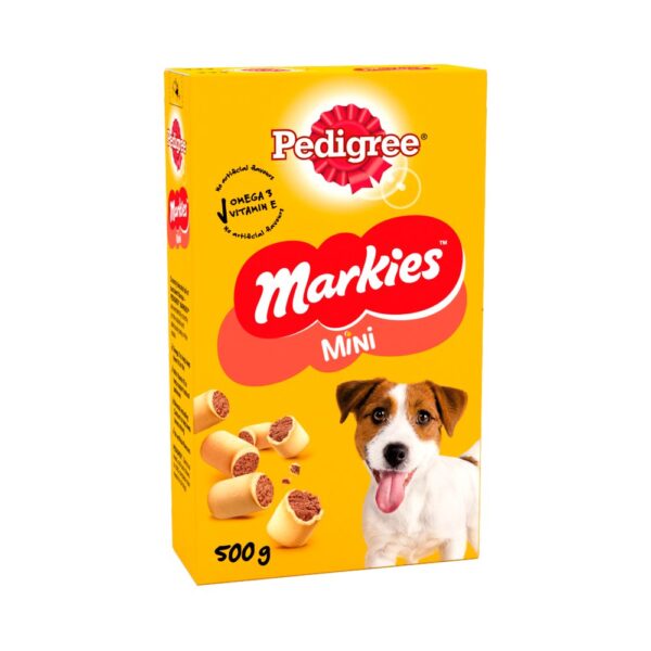 PEDIGREE® MARKIES™ Mini Adult Dog Treat Biscuits 500g