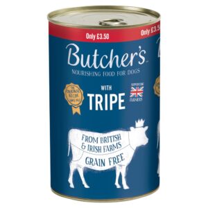Butcher's Tripe Dog Food Tin 1200g £3.50