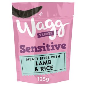 Wagg Sensitive Treats Lamb & Rice 125g