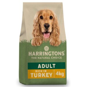 Harringtons Rich in Turkey , Veg Dry Adult Dog Food 4kg