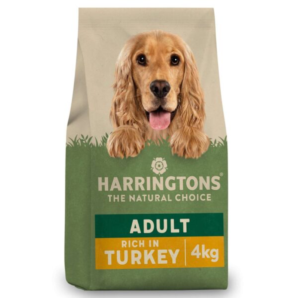Harringtons Rich in Turkey , Veg Dry Adult Dog Food 4kg