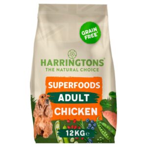 Harringtons Superfoods Dry Adult Dog Food Chicken , Veg 12kg