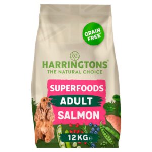 Harringtons Superfoods Dry Adult Dog Food Salmon , Veg 12kg