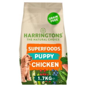 Harringtons Superfoods Dry Puppy Dog Food Chicken & Veg 1.7kg