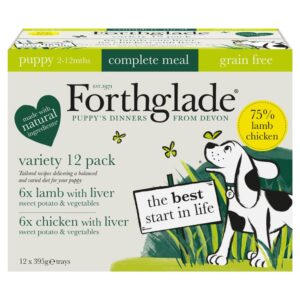 Forthglade Variety Pack Complete Meal Puppy 2-12 Mths 12 x 395g