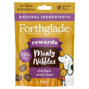 Forthglade Rewards Meaty Nibbles Chicken , Liver 70g