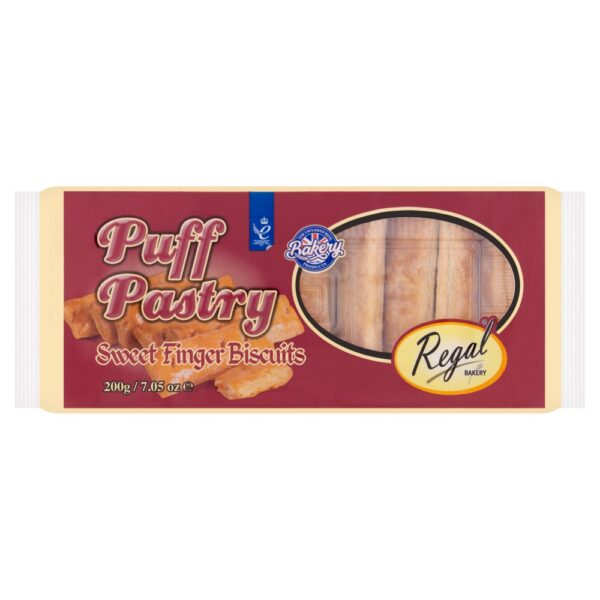 Regal Bakery Puff Pastry Sweet Finger Biscuits 200g