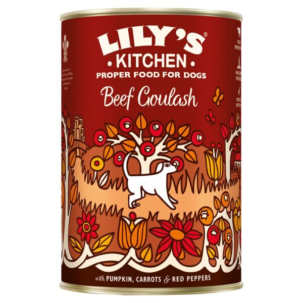 Lily's Kitchen Proper Food for Dogs Beef Goulash 400g