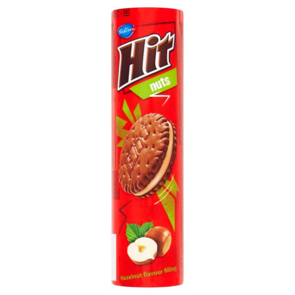 Bahlsen Hit Nuts Hazelnut Flavour Filling 220g