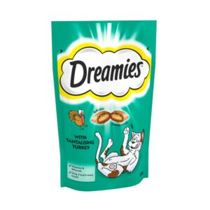 Dreamies Cat Treat Biscuits with Turkey 60g