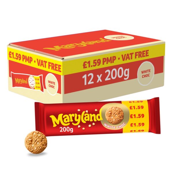 Maryland White Choc 200g