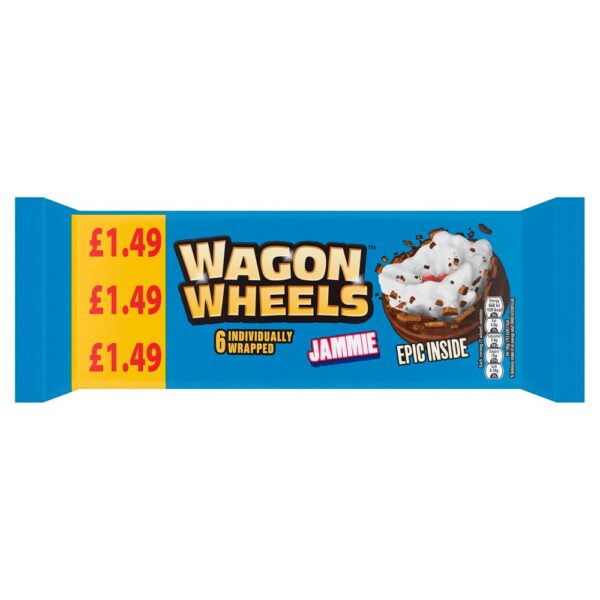 Wagon Wheels Jammie 6 Pack