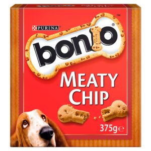 BONIO Meaty Chip Dog Biscuits 375g