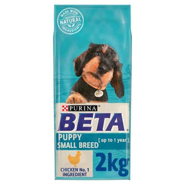 BETA Puppy Small Breed Chicken Dry Dog Food 2kg