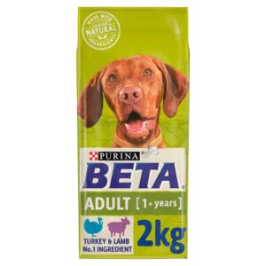 BETA Turkey and Lamb Dry Dog Food 2kg