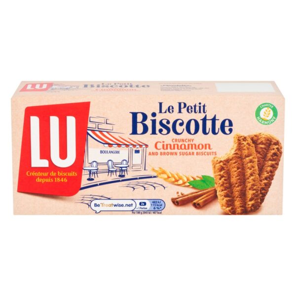 LU Le Petit Biscotte Crunchy Cinnamon & Brown Sugar Biscuits 200g