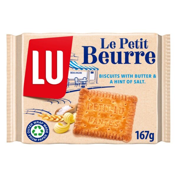 LU Le Petit Beurre Biscuits With Butter & a Hint of Salt 167g