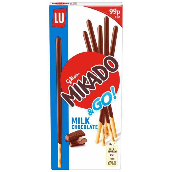 LU Mikado Milk Chocolate Biscuits 99p PMP 39g