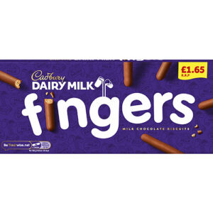 Cadbury Dairy Milk Fingers Milk Chocolate Biscuits £1.65 PMP 114g