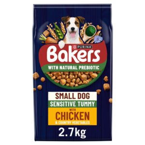 BAKERS Small Dog Sensitive Tummy Chicken Dry Dog Food 2.7kg