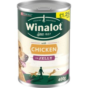 WINALOT Classics Mixed in Jelly Chicken Wet Dog Food 400g PMP