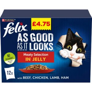 Felix Meaty Selection in Jelly 12 x 100g (1.2kg)